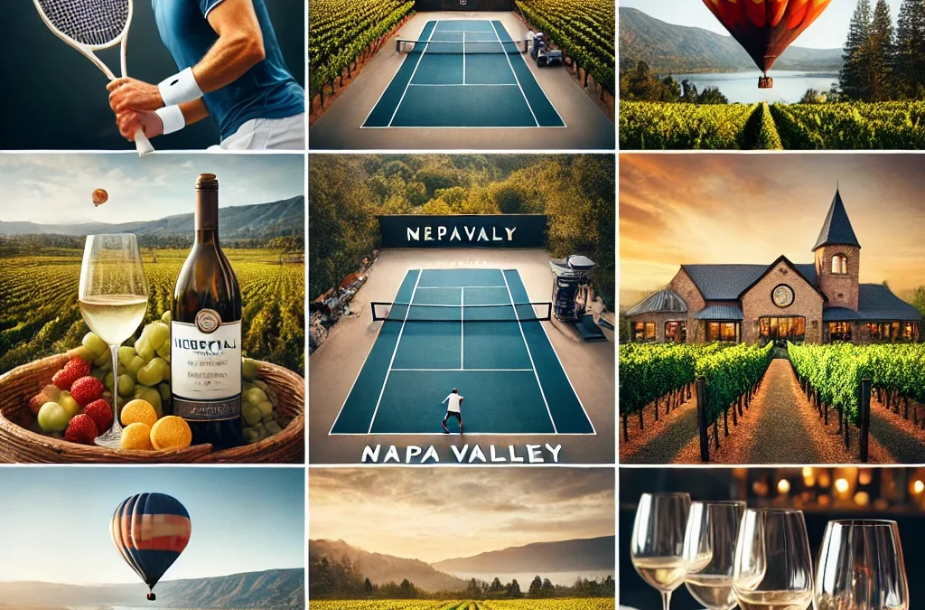 Tennis Getaway in Napa Valley – A Perfect Blend of Tennis and Wine